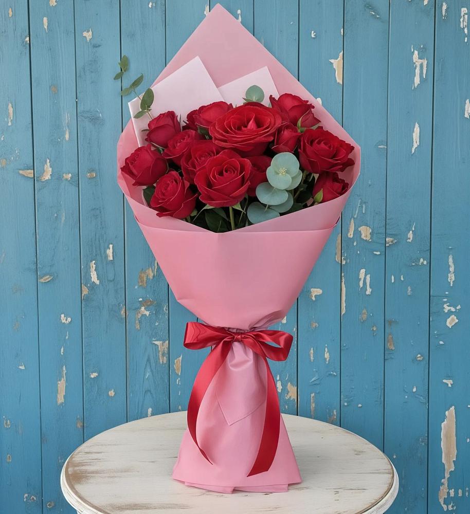 Букет цветов из: Розы в Молодежном Республики Крым