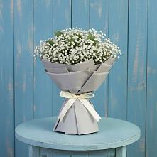 Букет цветов из:  Гипсофила в Молодежном Республики Крым
