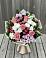 Букет цветов из: Альстромерии, Гвоздики, Розы и Хризантемы в Молодежном Республики Крым