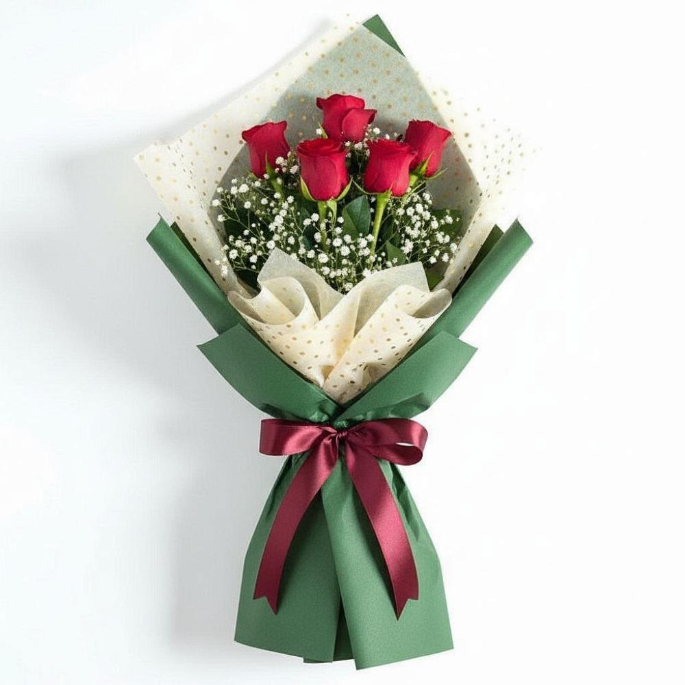 Букет цветов из: Розы в Молодежном Республики Крым