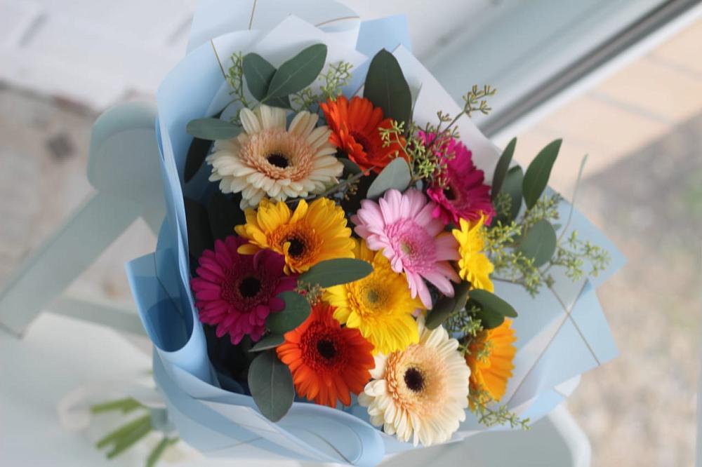 Букет цветов из: Герберы в Молодежном Республики Крым