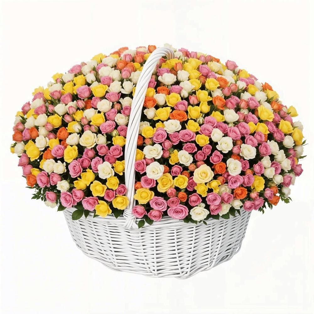 Премиум букет из: Розы в Молодежном Республики Крым