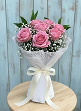 Букет цветов из:  Розы в Молодежном Республики Крым