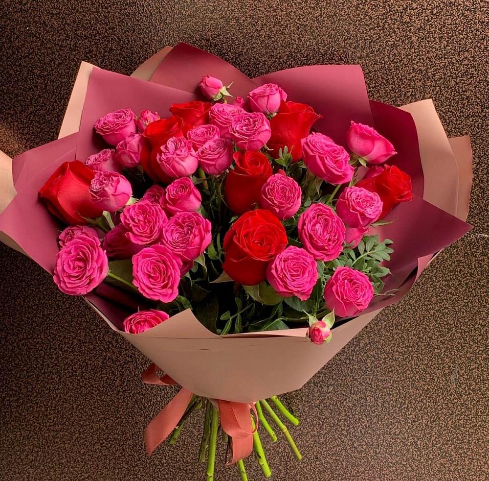 Букет В объятьях нежности в Молодежном Республики Крым