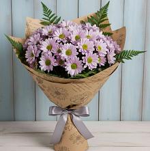 Букет цветов из:  Хризантемы в Молодежном Республики Крым