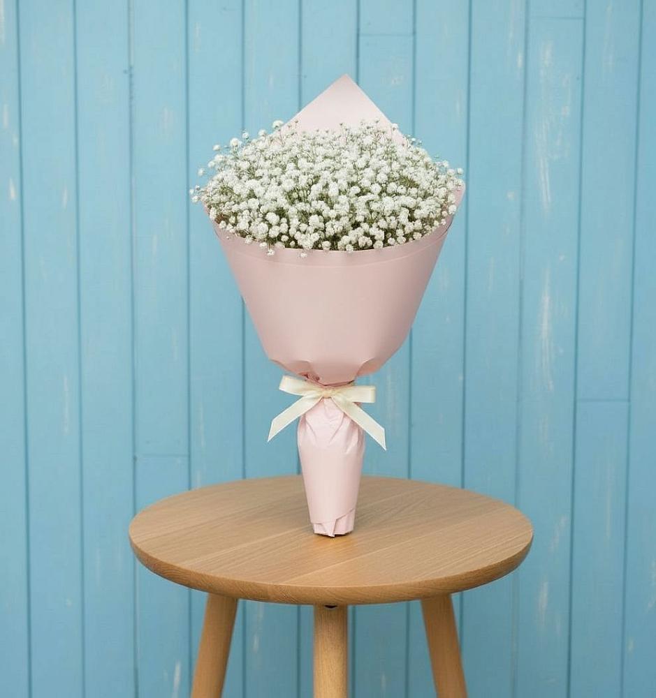 Букет цветов из: Гипсофила в Молодежном Республики Крым