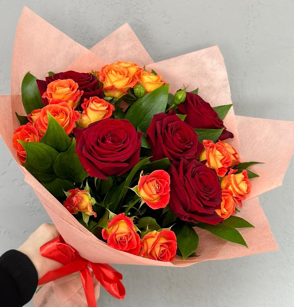 Букет Любовь и восторг в Молодежном Республики Крым