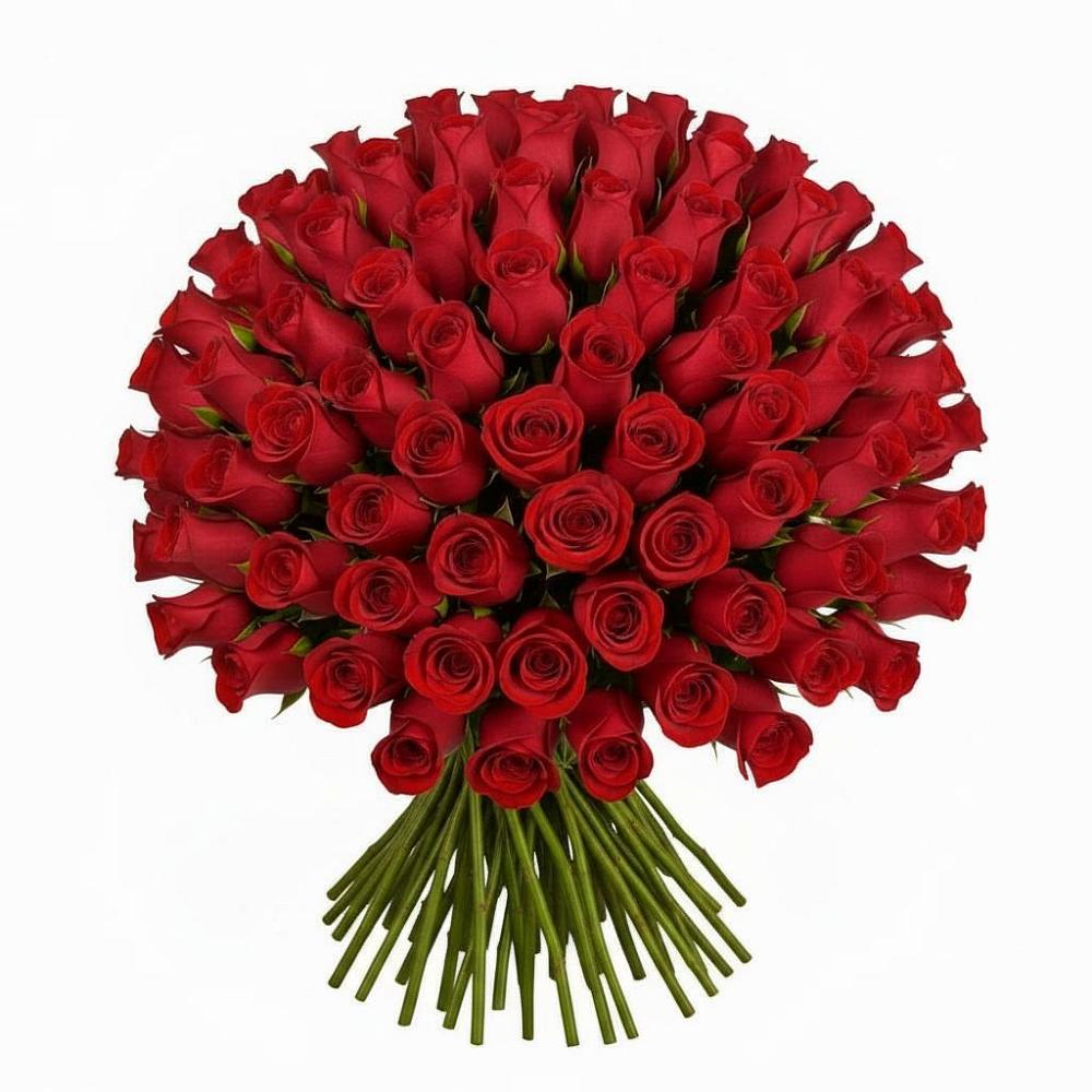 Букет Красные розы Чери Лав в Молодежном Республики Крым