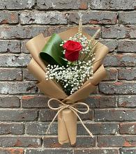 Букет цветов из:  Розы в Молодежном Республики Крым