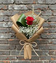 Букет цветов из:  Розы в Молодежном Республики Крым