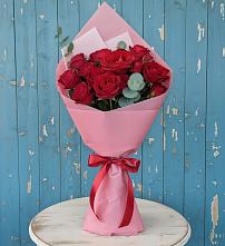 Букет цветов из:  Розы #REPLACE_PRED# Молодежном Республики Крым