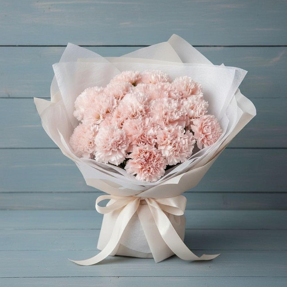 Букет цветов из: Гвоздики в Молодежном Республики Крым