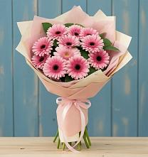 Букет цветов из:  Герберы в Молодежном Республики Крым