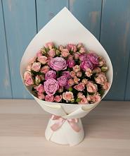 Букет цветов из:  Розы в Молодежном Республики Крым